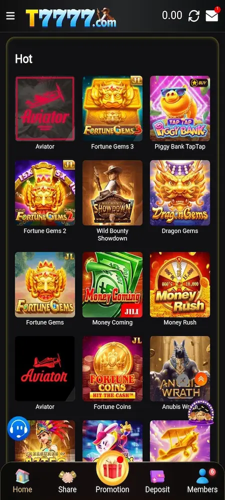 T7777 Game APP